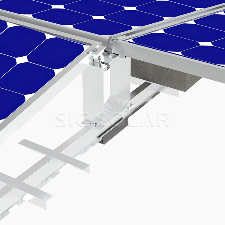 Solar Flat Roof Mounting