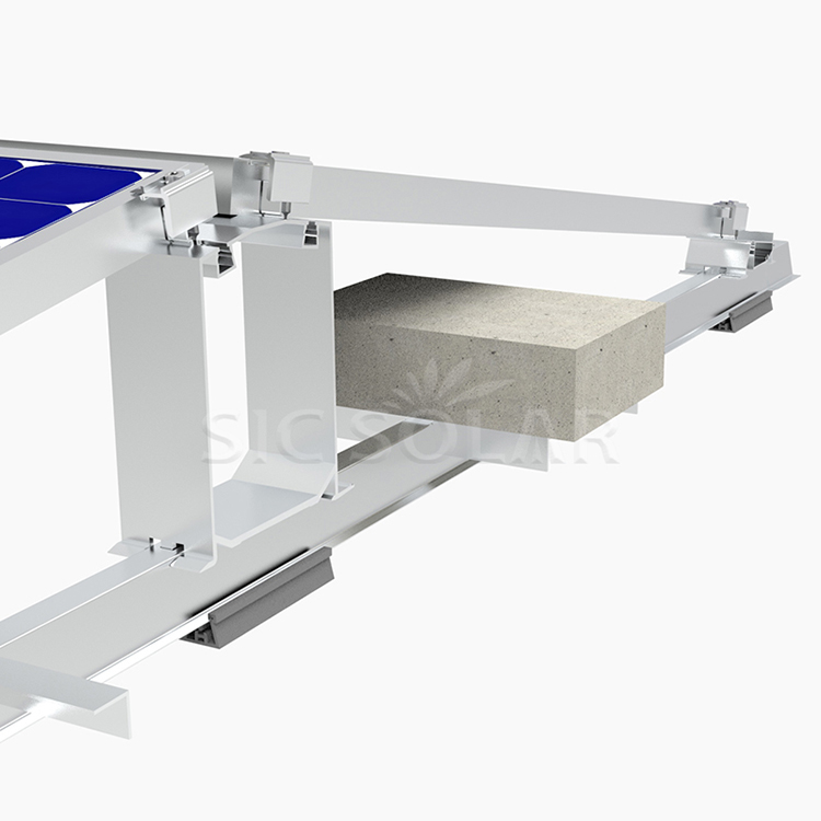 Solar Flat Roof Mounting