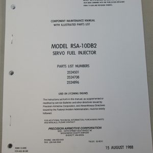 MANUAL, RSA-10DB2®, OVERHAUL