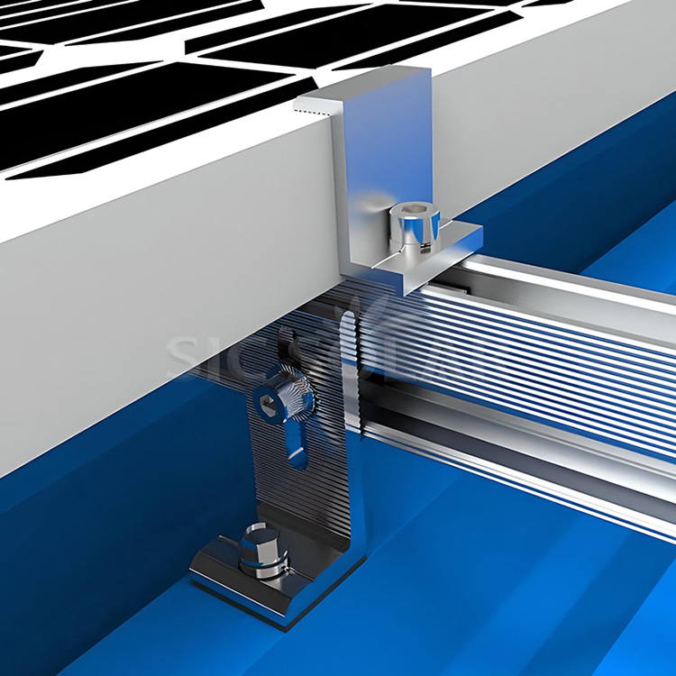 L Foot Metal Roof Solar Mounts