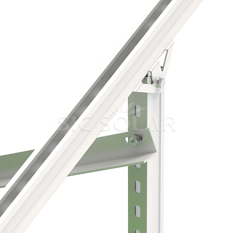 Galvanized Steel Solar Ground Mounting System