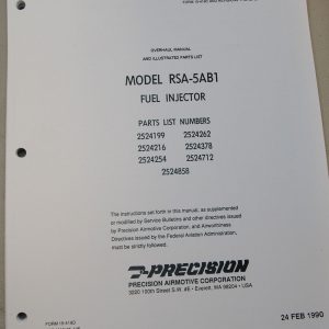 MANUAL, RSA-5AB1®, OVERHAUL