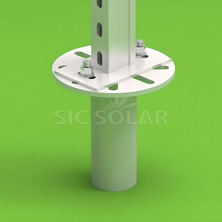 Galvanized Steel Solar Ground Mounting System