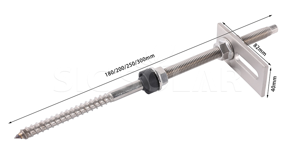 Solar Panel Hangle Bolt With Steel Crew