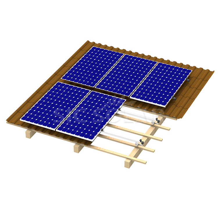 Pitched Roof Solar Mounting