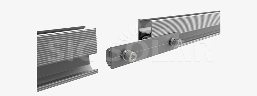 Solar Panel Mount Rail Splice Kit