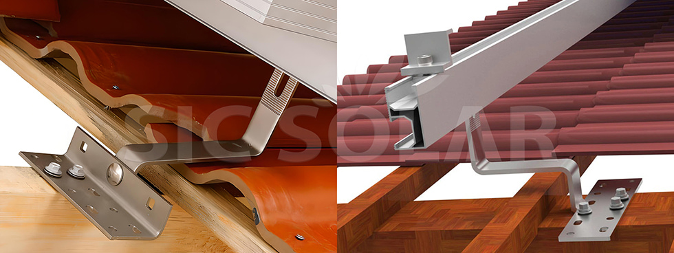 Solar Panel Shingle Tile Roof Hook