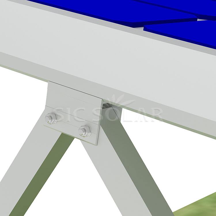 Aluminum Ground Mount Solar Racking Systems