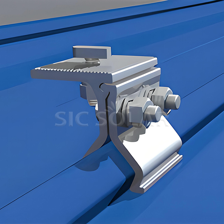 Non Penetrating Solar Roof Mount Clamp
