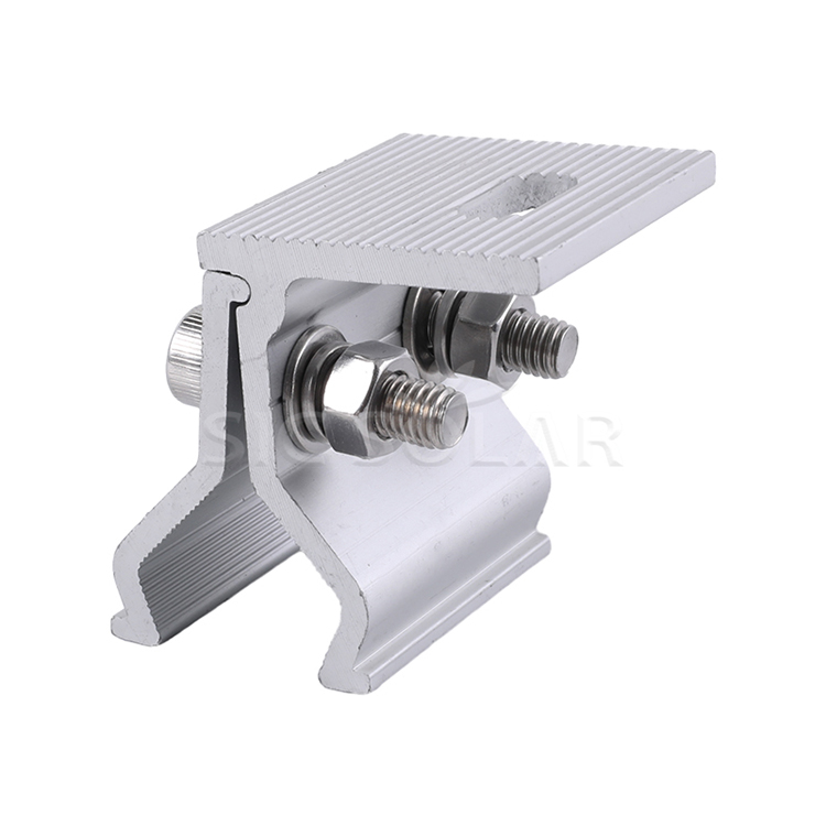 Non Penetrating Solar Roof Mount Clamp