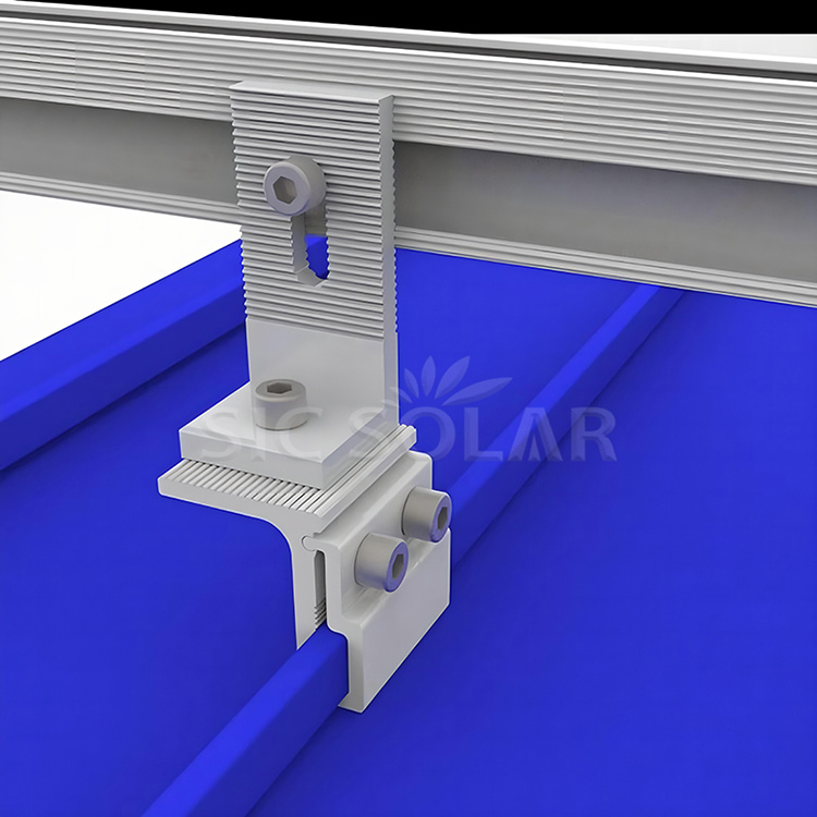 Adjustable Standing Seam Roof Clamp
