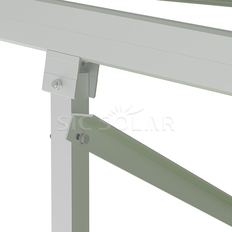 Aluminum Ground Mount Solar Racking Systems