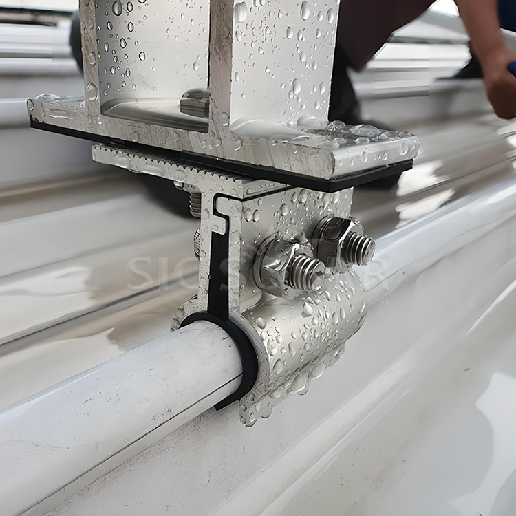 Tin Roof Solar Panel Clamp