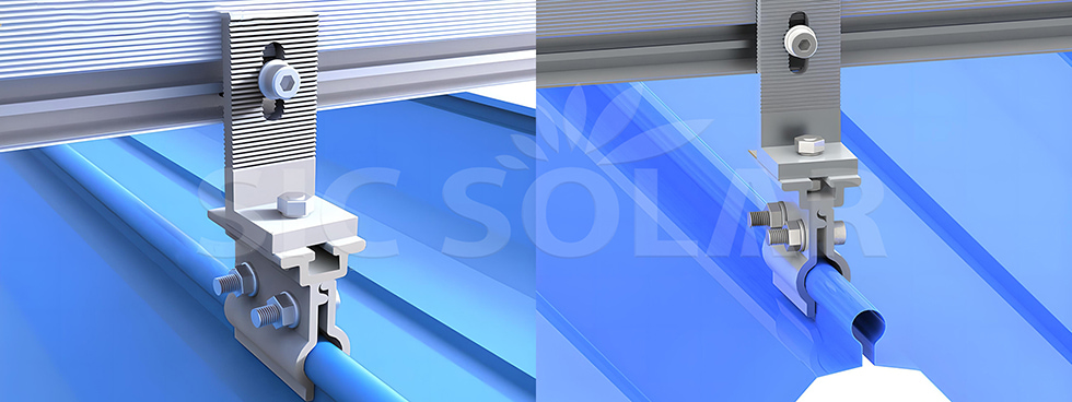 Solar Panel Clamp For Metal Roof