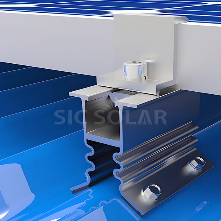 Solar Panel Clamp For Metal Roof