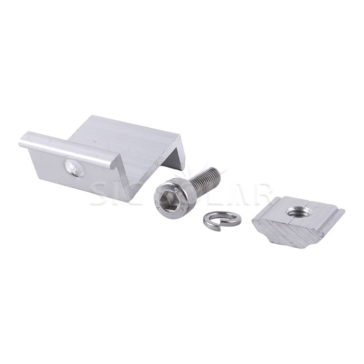 Aluminum Solar End Clamp