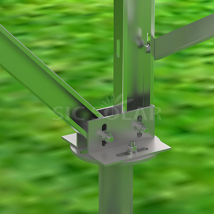 Zam Steel Ground Solar Brackets