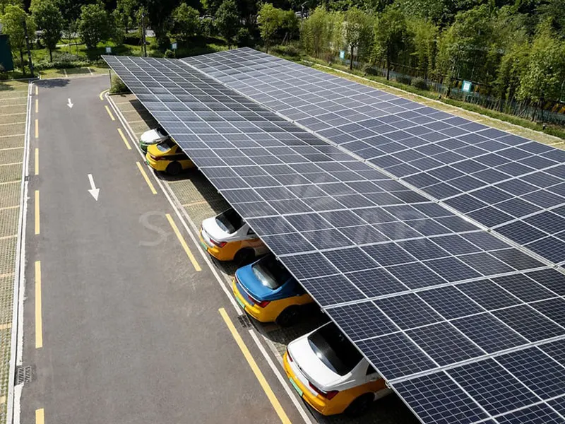 250KW Waterproof Carport Solar Mounting System In Philippines