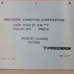 MANUAL, RSA MEMORY JOGGER