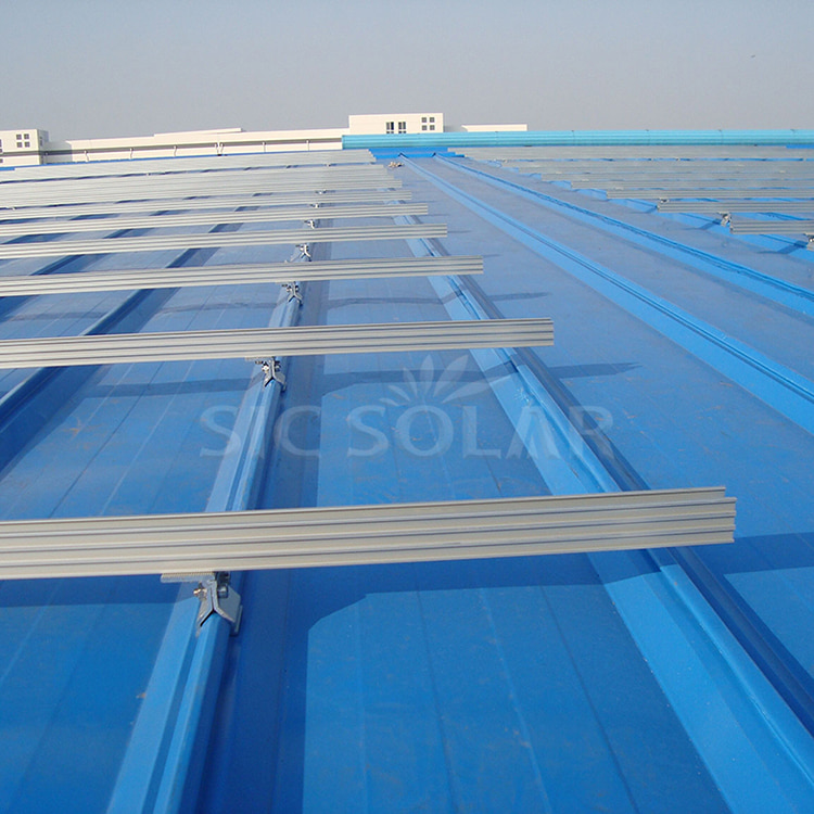 Non Penetrating Solar Roof Mount Clamp