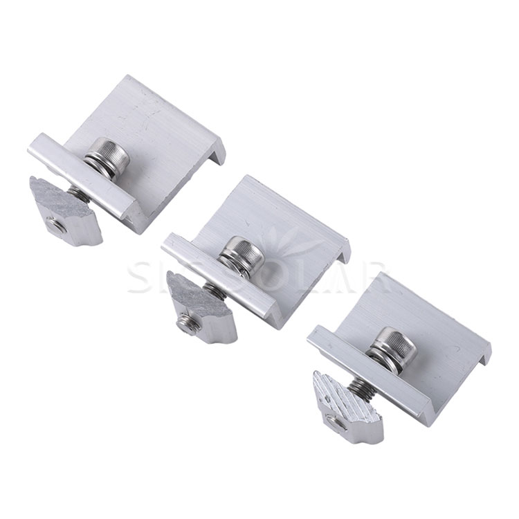 Aluminum Solar End Clamp