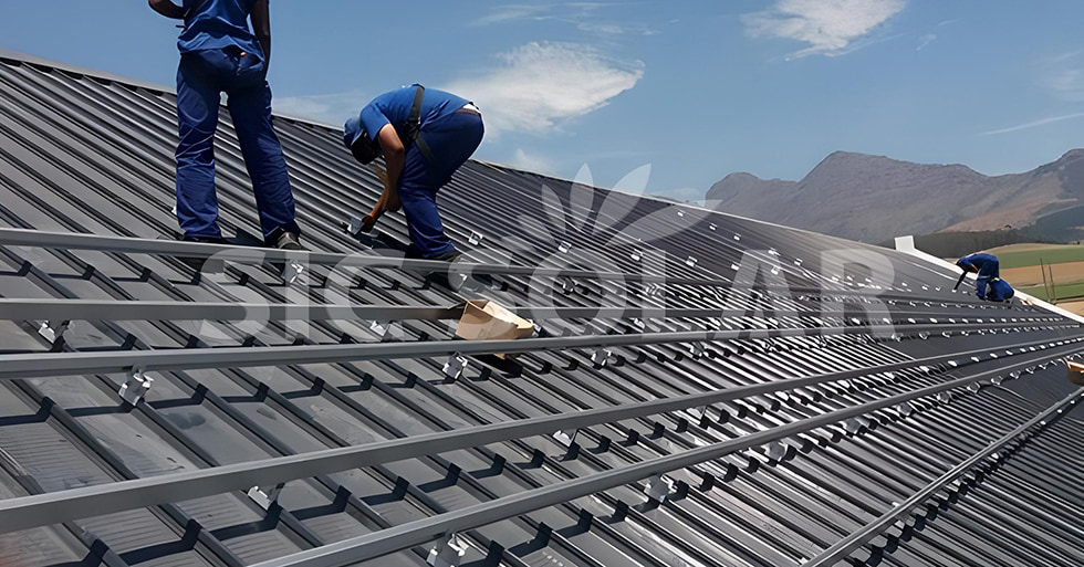 Standing Seam Roof Clamp For Solar Panels