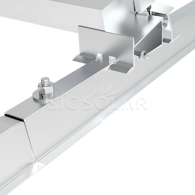 Flat Roof Ballasted Solar Mounting System
