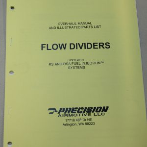 MANUAL, FLOW DIVIDER